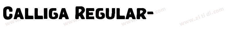 Calliga Regular字体转换 Calliga Regular字体转换